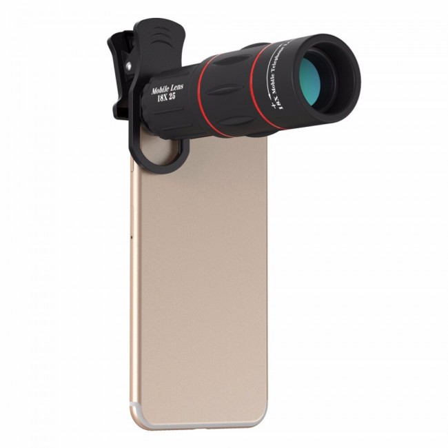 Apexel 18x Optical Telephoto Lens for Smartphones APLT18X