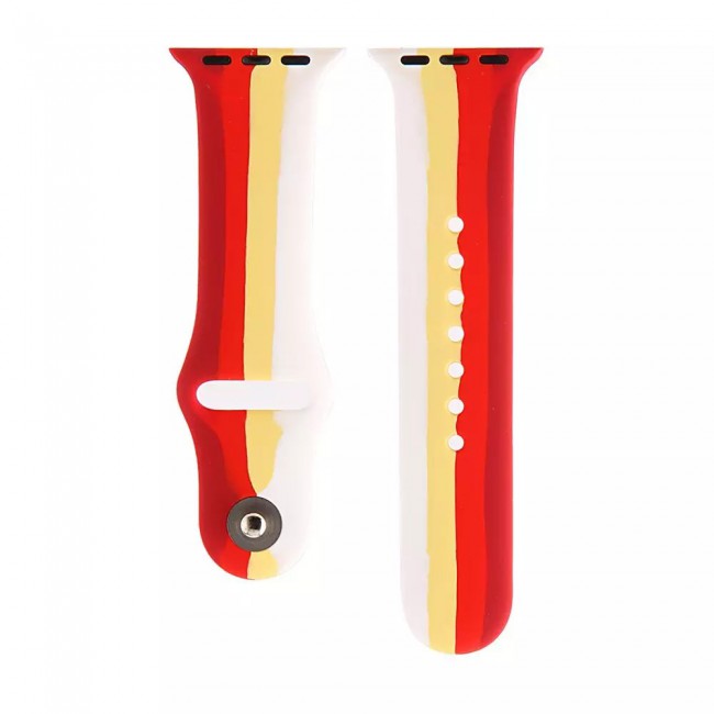 Apple Watch Band Soft Silicone Multicolor Band 42-44-45mm - MULTI03