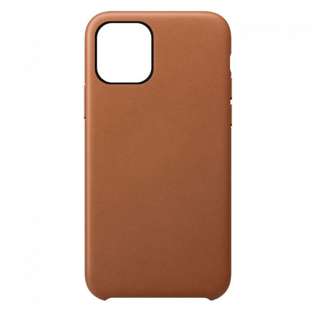 Apple iPhone 11 Pro Protective Leather Case Cover - Brown