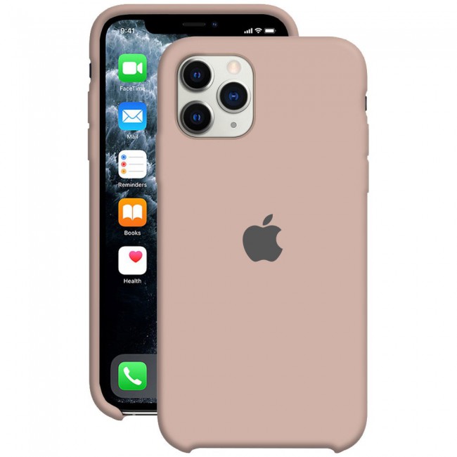 Margoun  Silicone Case Cover for Apple iphone 11 Pro - Pink Sand