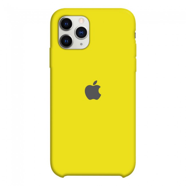 Margoun Silicone Case Cover for Apple iphone 11 Pro - Yellow