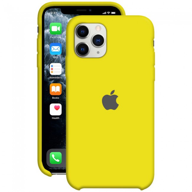 Margoun Silicone Case Cover for Apple iphone 11 Pro - Yellow