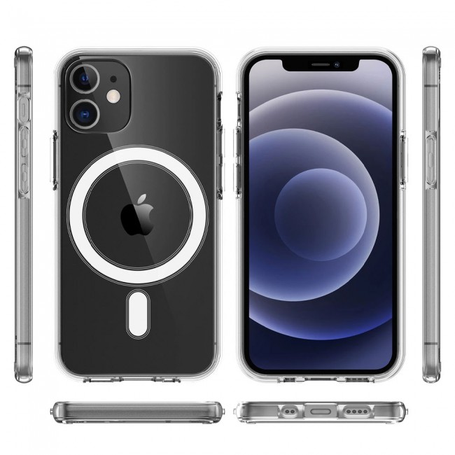 Apple iPhone 12 and 12 Pro Clear Case with MagSafe