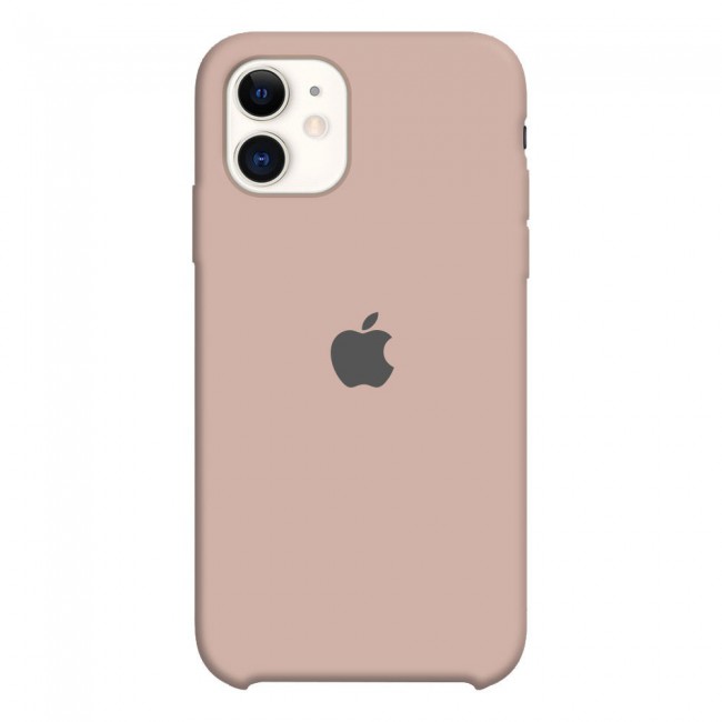 Margoun  Silicone Case Cover for Apple iphone 11 - Pink Sand