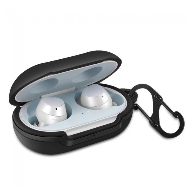 Silicone Protective Carrying Case for Samsung Galaxy Buds – Black