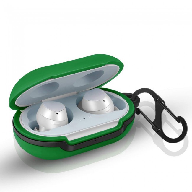Silicone Protective Carrying Case for Samsung Galaxy Buds-Green
