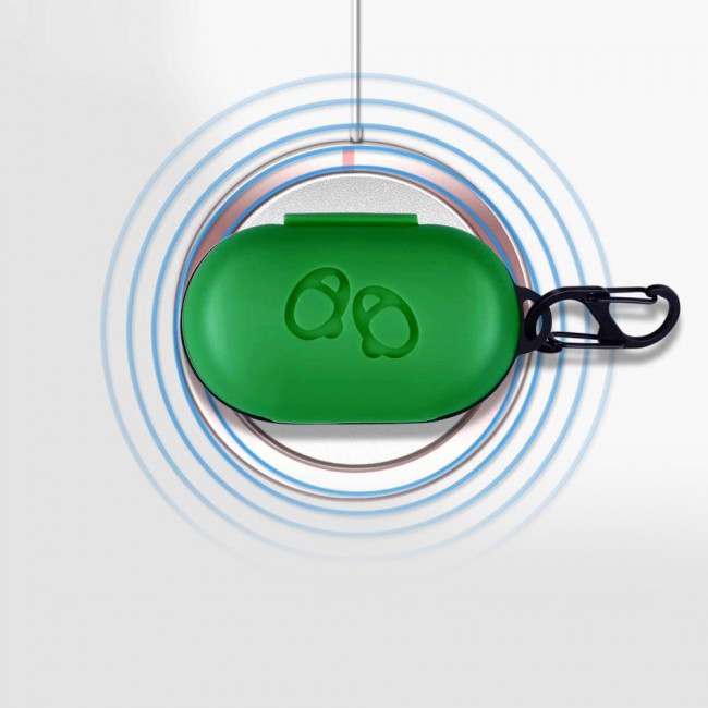 Silicone Protective Carrying Case for Samsung Galaxy Buds-Green
