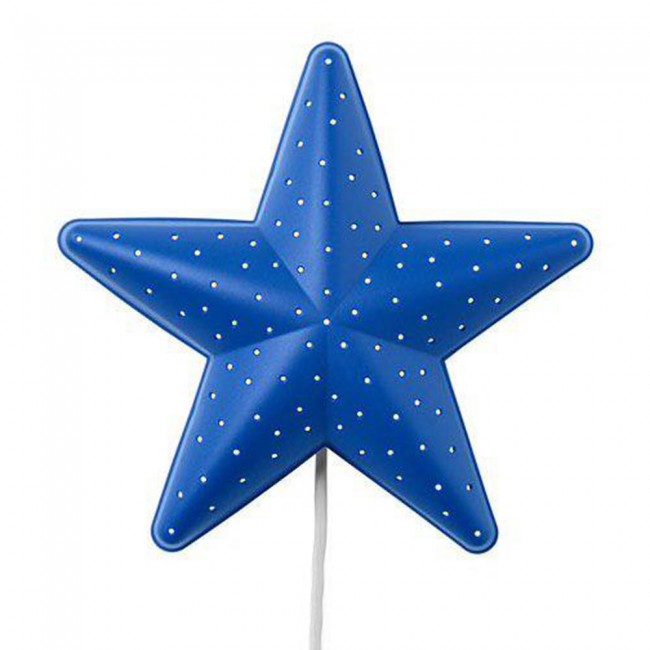 Blue Star LED Night Light Bedroom Decorative Wall Lamp (UFE)