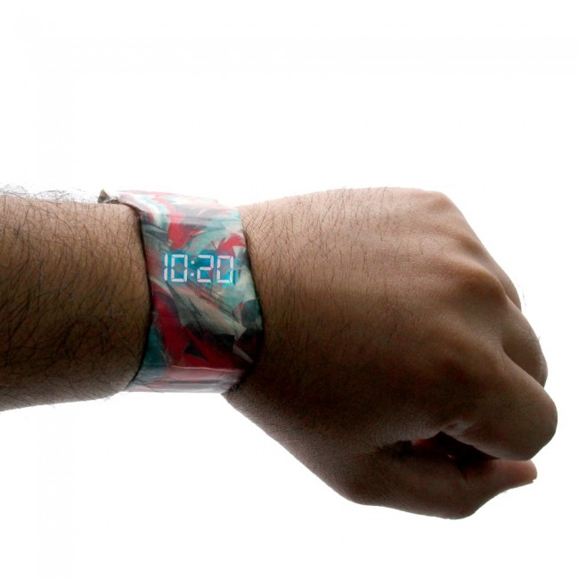 Digital Paper LED Watch Magnetic Wristband for Men and Women (In 6 Designs)