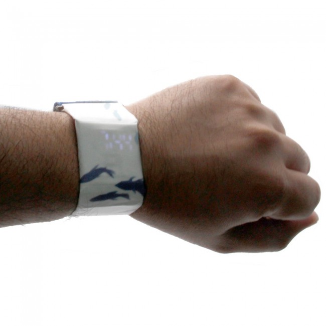 Digital Paper LED Watch Magnetic Wristband for Men and Women (In 6 Designs)