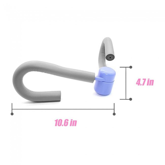Leg Exercise Leg Thigh Butt Arm Toner and Trimmer Home Fitness - Grey