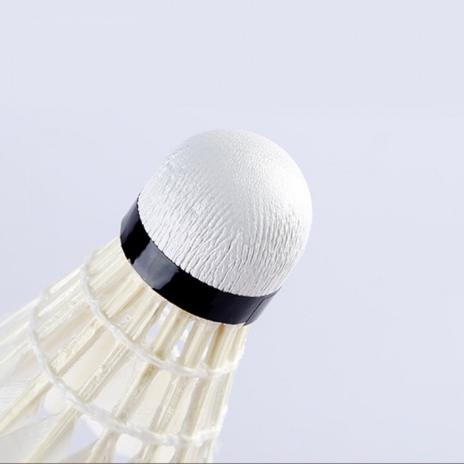 Premium Feather Shuttlecock Badminton Ball 12pcs