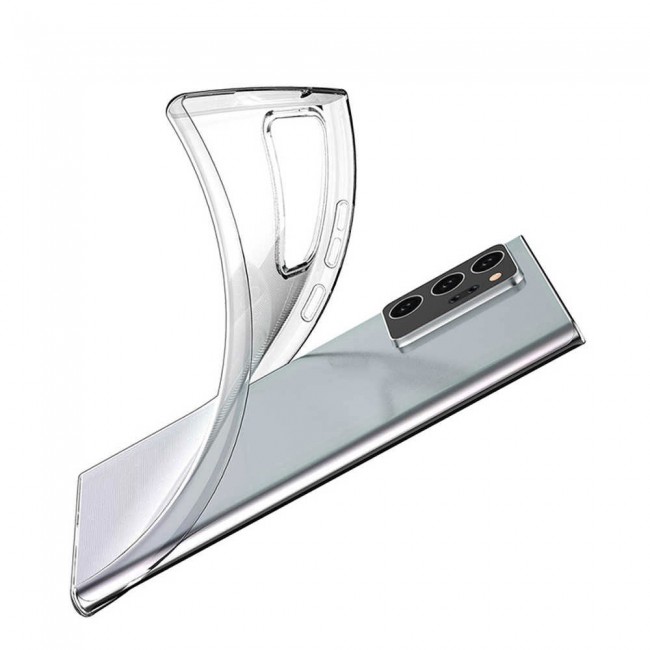 Samsung Galaxy Note 20 Ultra - Clear TPU Cover with 3D Tempered Screen Protector