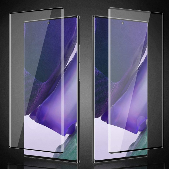 Samsung Galaxy Note 20 Ultra - Clear TPU Cover with 3D Tempered Screen Protector