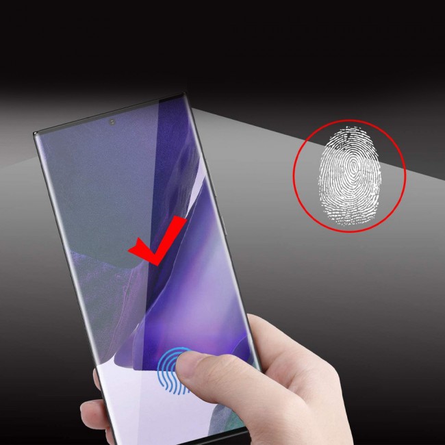 Samsung Galaxy Note 20 Ultra - Clear TPU Cover with 3D Tempered Screen Protector