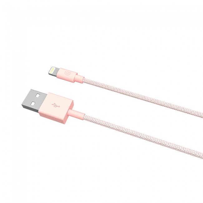 Griffin Charge Sync Lightning Cable Adapter Braided Nylon 1m , 3.2ft for iphone , ipad , ipod ( White , Yellow , Rose Gold )