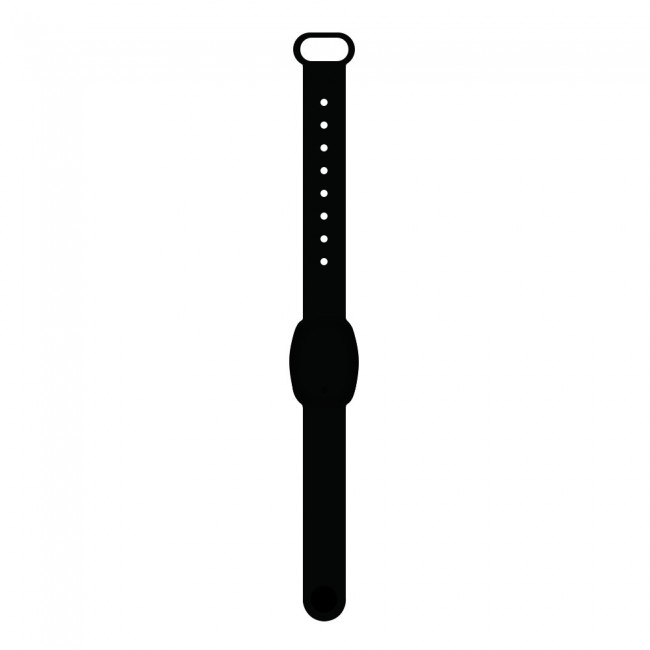 Hand Sanitizer Dispenser Wristband - Black