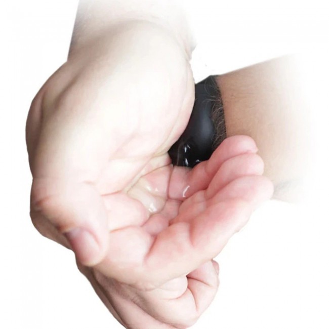 Hand Sanitizer Dispenser Wristband - Black