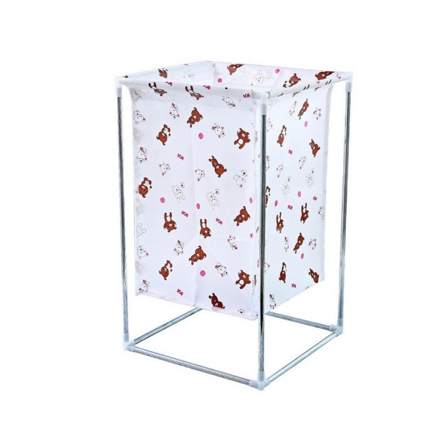 Laundry Hamper Cartoon Teddy Print