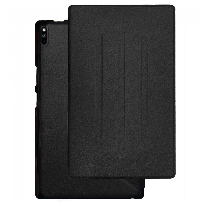 Leather Folio Stand Case Cover for Huawei Matepad 11 2021 10.95 inches - Black