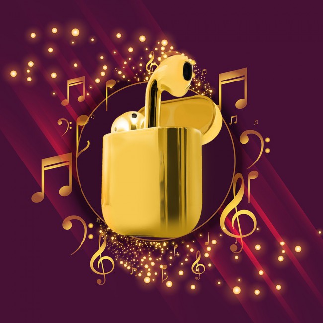 Luxury Golden Classic Airpods