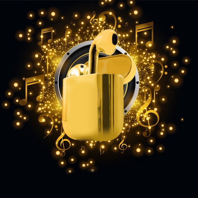 Luxury Golden Classic Airpods