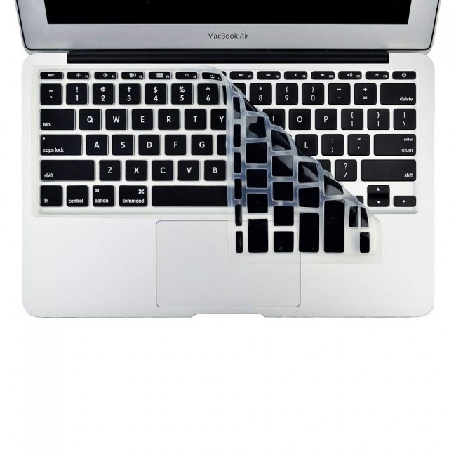 2Pack MacBook Air 13-inch A1396 A1466 A1369 Protective Hard Case with Premium Keyboard Cover - Black