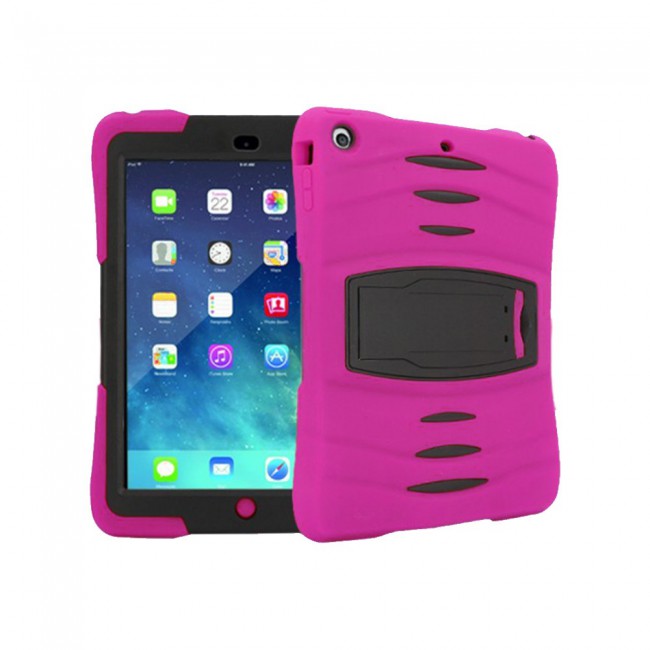 Rugged Apple iPad Air / Air 2 Protective Case Cover with Kickstand (in 11 Colors)