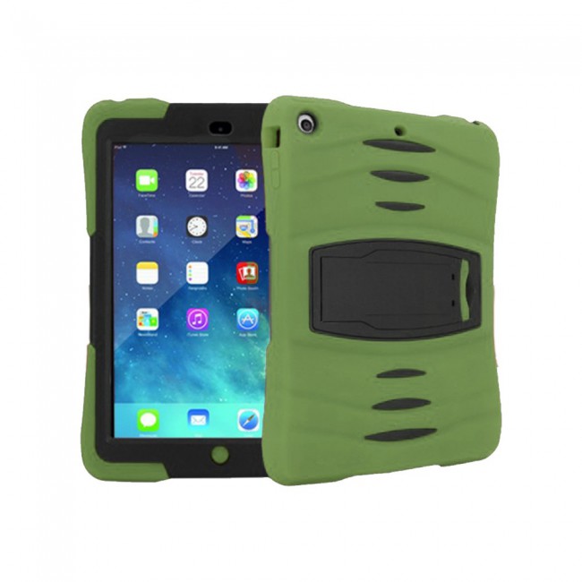 Rugged Apple iPad Air / Air 2 Protective Case Cover with Kickstand (in 11 Colors)