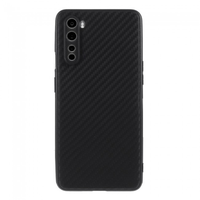 OnePlus Nord Carbon Fiber Case Cover - Black