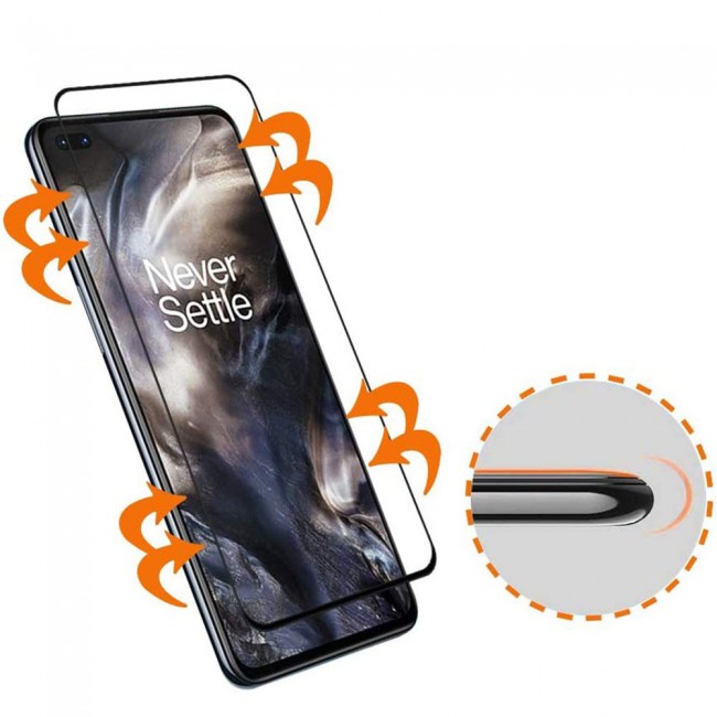 Oneplus Nord Soft Clear TPU Case Cover Gorilla with 2Pack 3D Tempered Screen Protector