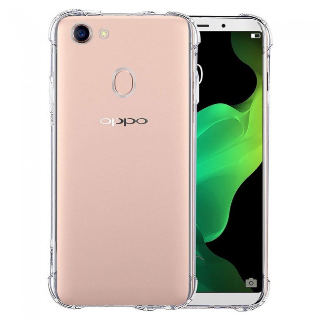 Oppo A73 F5 Gorilla Cover with Tempered Screen Protector - Clear