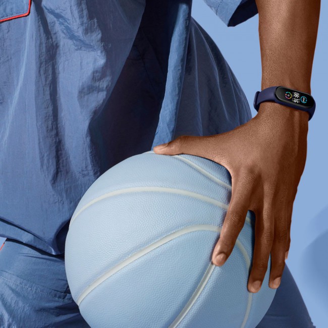 Xiaomi Mi Band 5 and Mi Band 6 Replacement Silicone Band - Dark Blue
