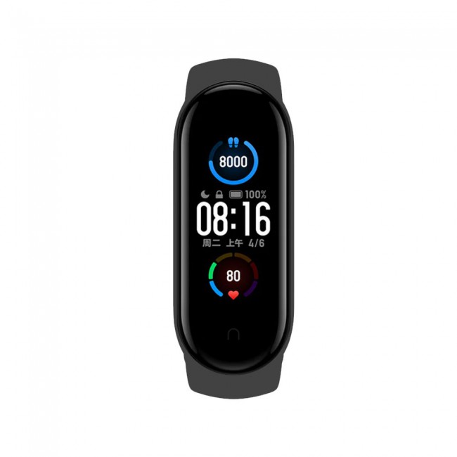 Xiaomi Mi Band 5 and Mi Band 6 Replacement Silicone Band - Dark Grey