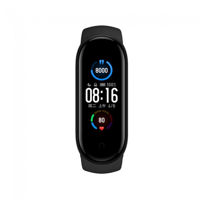 Xiaomi Mi Band 5 and Mi Band 6 Replacement Silicone Band - Black