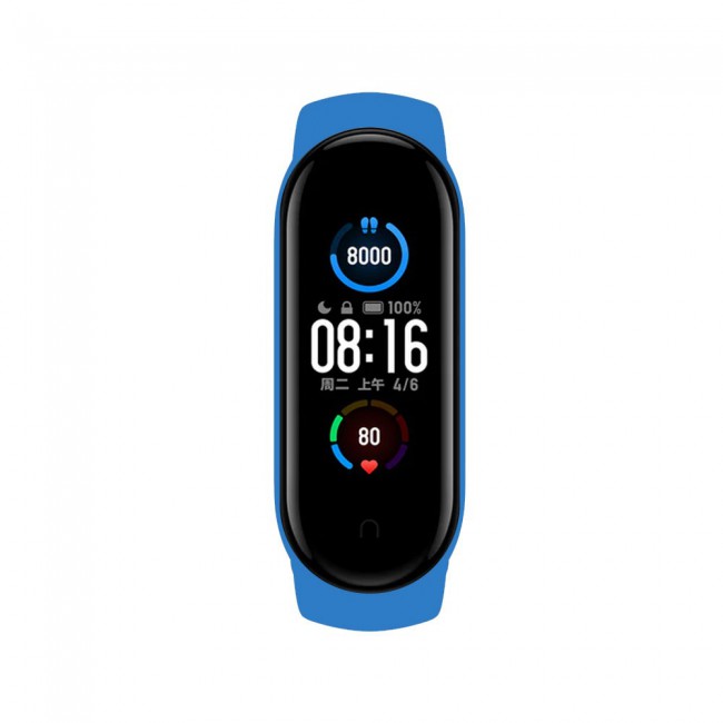 Xiaomi Mi Band 5 and Mi Band 6 Replacement SiliconeBand - Blue
