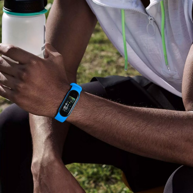 Xiaomi Mi Band 5 and Mi Band 6 Replacement SiliconeBand - Blue