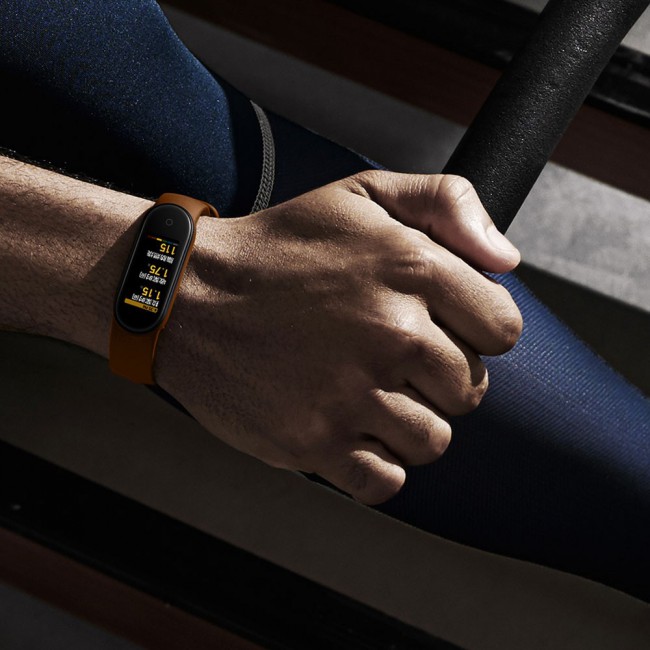 Xiaomi Mi Band 5 and Mi Band 6 Replacement Silicone Band - Brown