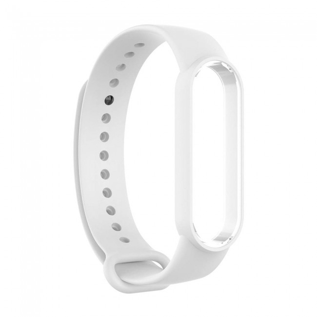 Xiaomi Mi Band 5 and Mi Band 6 Replacement Silicone Band - White