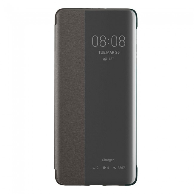 iPhone 11 Pro Smart View Design Flip Case Cover - Grey