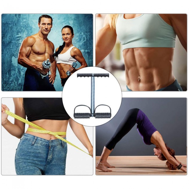 Tummy Trimmer Home Fitness Abs Exerciser - Black