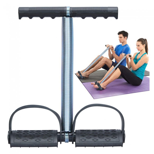 Tummy Trimmer Home Fitness Abs Exerciser - Black