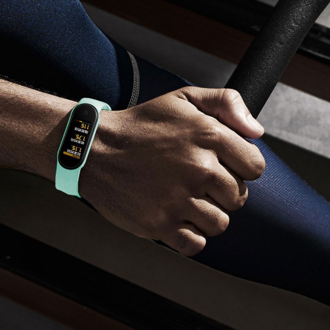 Xiaomi Mi Band 5 and Mi Band 6 Replacement Silicone Band - Light Green