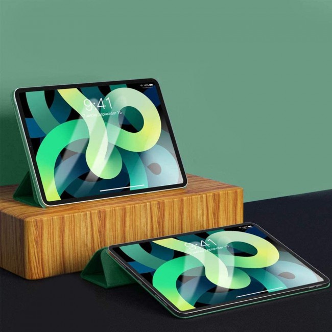 iPad Pro 11 inch 2021 2020 2018 Smart Folio Case Trifold Stand Cover - Dark Green