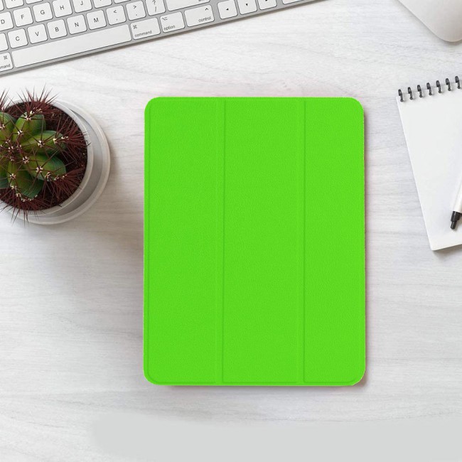 iPad Pro 11 inch 2021 2020 2018 Smart Folio Case Trifold Stand Cover - Light Green