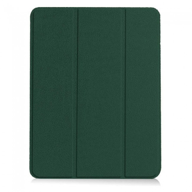 iPad Pro 12.9 4th Gen 2020 Smart Folio Case Trifold Stand Cover - Dark Green