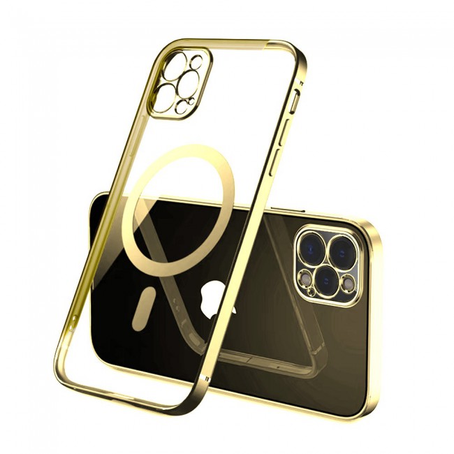 iPhone 13 Pro Case with MagSafe By Margoun - Gold