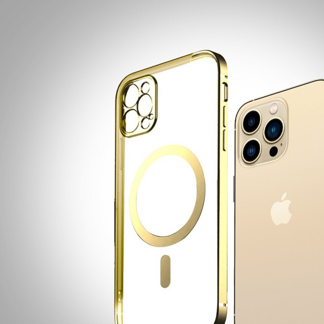 iPhone 13 Pro Max Case with MagSafe By Margoun - Gold