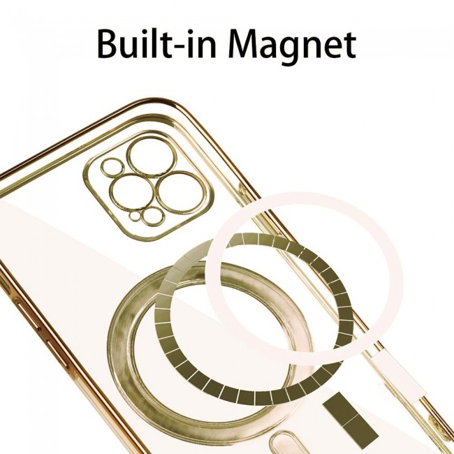 iPhone 13 Pro Max Case with MagSafe By Margoun - Gold