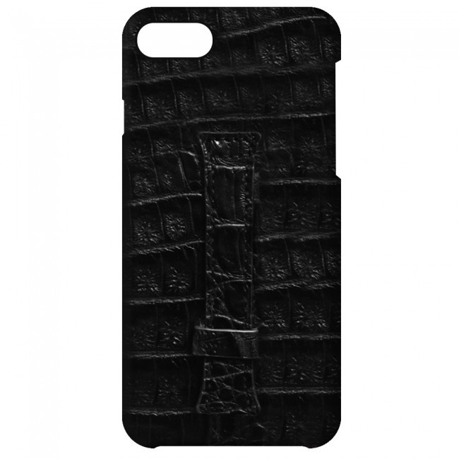 iPhone 7 and iPhone 8 Leather Case Cover - Black